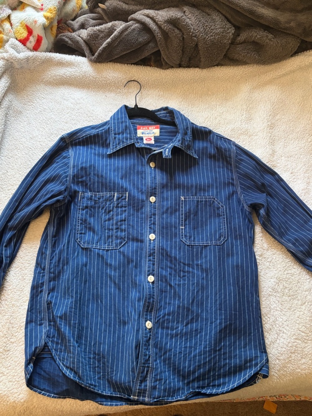 UES wabash denim shirt railway